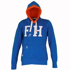 Hoodie F&H (royal blue/orange)